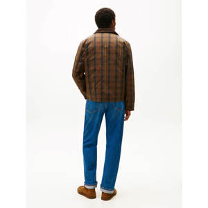 Tommy Hilfiger Waxed Tartan Check Relaxed Barn Jacket